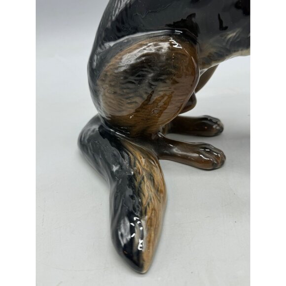 Vintage ceramica German Shepherd Figurine cuernavaca Mexico statue 14" READ - Picture 4 of 16